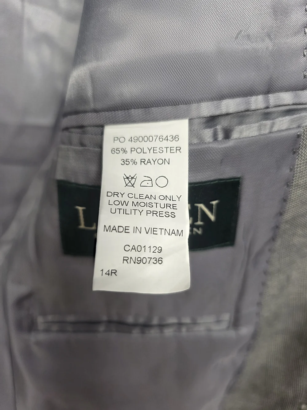 Ralph Lauren tailored two